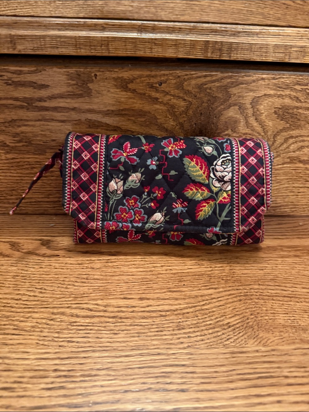 Vera Bradley Quilted Floral Wallet